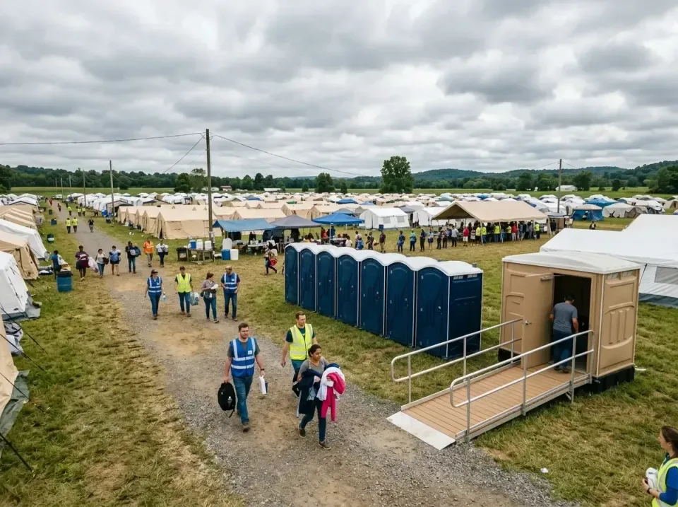 disaster-relief-camp-restrooms-010 — frequently asked questions, Dumpster & Portable Bathrooms Rental in Yountville, CA